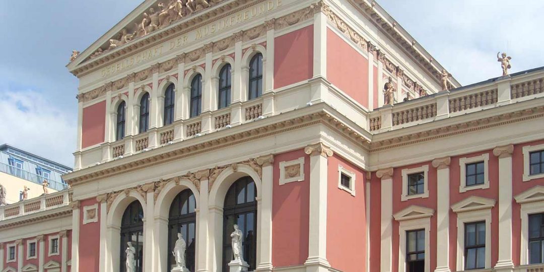 Vergoldungen im Wiener Musikverein